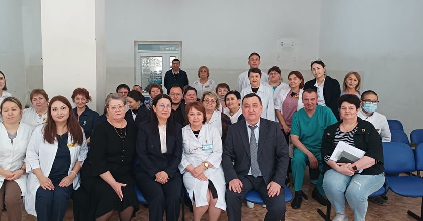 Визит Генерального директора РНПЦПЗ МЗ РК Ескалиевой Алтынай Тукеновны в рамках организационно-методической помощи в Костанайскую область.